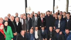 BAŞKAN GENÇ VAKFIKEBİR'DE MUHTARLARLA BULUŞTU