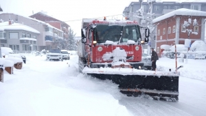 Bolu’da yoğun kar yağışı: 227 köy yolu ulaşıma kapandı