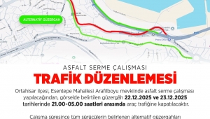 Büyükşehir Belediyesinden sürücülere uyarı