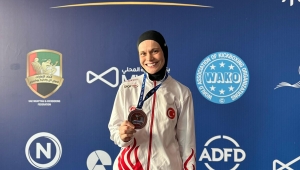 Büyükşehir'in kick boks sporcusu Ayşe Kaplan Dünya 3'üncüsü oldu