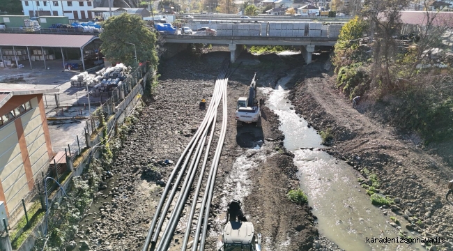 DERECİK VADİSİNİN KANALİZASYON SORUNU ÇÖZÜLÜYOR