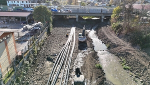 DERECİK VADİSİNİN KANALİZASYON SORUNU ÇÖZÜLÜYOR