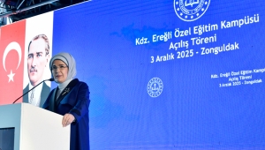 Emine Erdoğan, Karadeniz Ereğli Özel Eğitim Kampüsü açılışına katıldı
