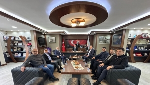 ERDEMİR GENEL MÜDÜRÜ ŞABAN YAZICI'DAN EREĞLİ TSO’YA ZİYARET