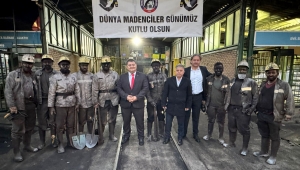 GMİS, Dünya Madenciler Gününde üyeleriyle bir arada