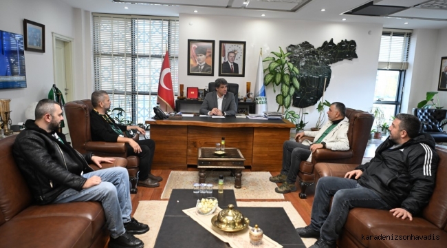 Hodri Meydan’dan Başkan Kocaman’a Ziyaret