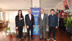 İSDEMİR Genel Müdürü Ayhan Akın’dan TİMBİR’e ziyaret