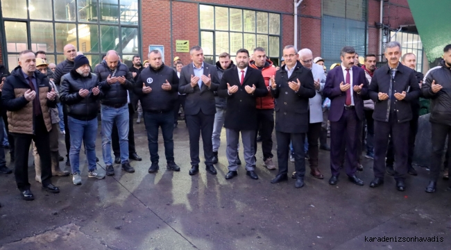 Madenci, yeni üretim ayağı için kurban kesti