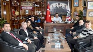 MHP KOZLU İLÇE YÖNETİMİNDEN GMİS’E ZİYARET 