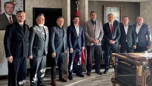 Mutlu ve Armutçuk şubesinden Ereğli Kaymakamı Yılmaz'a ziyaret