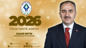 Rize Belediyesi Yeni Yıl Mesajı