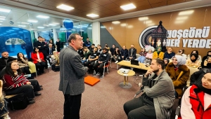 RTEÜ'nde Azmin Sınır Tanımaz Gücü konulu söyleşi gerçekleştirdi