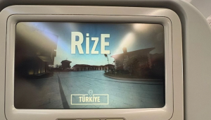 THY Uçuşlarında Rize Tanıtımı