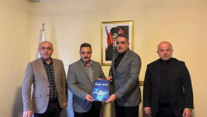 TİMBİR Adana Bölge Başkanı Bozkurt'tan Genel Başkan Basa'ya ziyaret