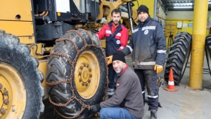 Zincirler Takıldı, Ekipler Hazır!