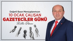 Başkan Ata'dan 10 Ocak Çalışan Gazeteciler Günü Mesajı