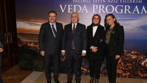 Başkan Genç, Vali Aziz Yıldırım'ı bu sözlerle uğurladı