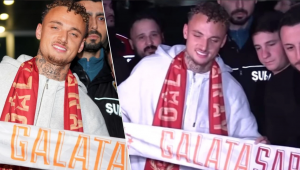 Galatasaray'ın yeni transferi Noa Lang İstanbul'a geldi