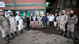 GMİS YÖNETİMİ GEÇİCİ İŞ DURDURMA KARARI VERİLEN MADENLERDE İŞÇİLERİ BİLGİLENDİRDİ