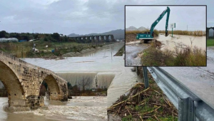 Köprüçayı taştı: Tarım alanları ve yerleşimler sular altında kaldı