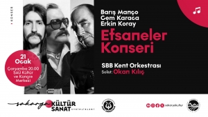 Ocak kültür sanat takvimi 'Efsaneler Konseri' ile devam ediyor
