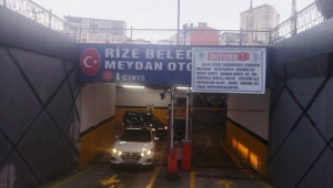 Rize Belediye Meydan Otoparkı kartlı sisteme geçiyor