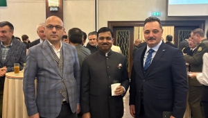 TİMBİR ve BHA'dan Hindistan Büyükelçisi Panda'ya Yakın Markaj