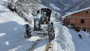 TRABZON BÜYÜKŞEHİR EKİPLERİ KIŞ NÖBETİNDE