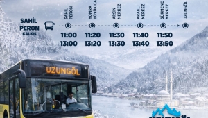 TRABZON BÜYÜKŞEHİR UZUNGÖL KIŞ FESTİVALİ’NE ÜCRETSİZ TAŞIYACAK