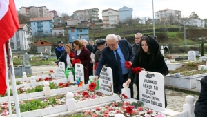 6 ŞUBAT DEPREMLERİNDE HAYATINI KAYBEDENLER KDZ. EREĞLİ’DE ANILDI