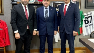 ARSLANBUĞA VE MUTLU TBMM'DE MİLLETVEKİLLERİYLE GÖRÜŞTÜ