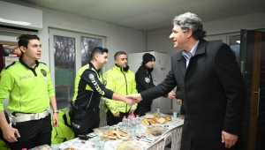 Başkan Kocaman’dan Polislere Tatlı Sürpriz