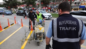 Büyükşehir’den şehir merkezinde motosikletler için düzenli park alanları