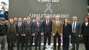 DEPREMDE CAN VEREN VATANDAŞLAR TRABZON'DA ANILDI