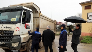 Kdz. Ereğli Belediyesi, Hafriyat Kamyonlarına Müdahale Etti