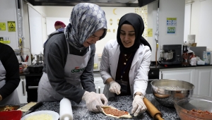 Ramazan’ın geleneksel lezzetleri SAMEK mutfağında hazırlandı