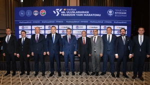 VAKIFBANK ULUSLARARASI TRABZON YARI MARATONU'NUN TANITIM TOPLANTISI YAPILDI