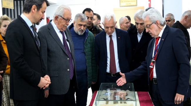 1915 Çanakkale Gezici Savaş Malzemeleri Müzesi Ziyarete Açıldı