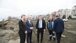 BAŞKAN GENÇ, AKÇAABAT’TA PROJELERİ YERİNDE İNCELEDİ