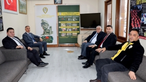 GMİS Yönetiminden maden şehidi ailelerine ziyaret