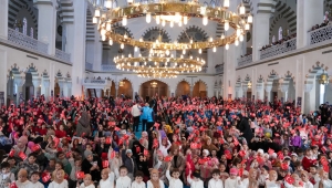 HANİFE HATUN CAMİİ ÇOCUKLARLA ŞENLENDİ