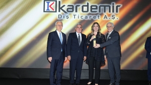 Kardemir Çelik ihracatta gücünü altın kategori ödülüyle tescilledi