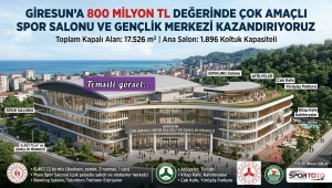 Milletvekili Nazım Elmas Müjdeyi Verdi: Giresun’a 800 Milyon TL’lik Dev Spor Kompleksi!