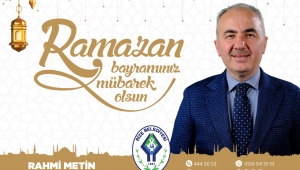 RİZE BELEDİYESİ RAMAZAN BAYRAMI MESAJI