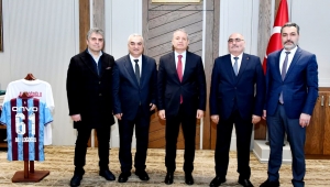 Trabzon Artvinliler Derneğinden, Trabzon İl Emniyet Müdürü Ali Loğoglu'na ziyaret 