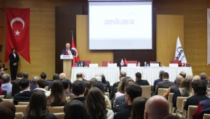 ATO Başkanı Baran Doğu Batı Ekseninde Ankara'nın Ulaştırmadaki Yeni Rolü Paneli'nde Konuştu