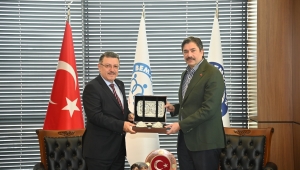 BAŞKAN GENÇ’TEN USLU’YA ZİYARET