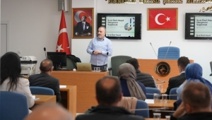 Belediye personeline stres yönetimi eğitimi verildi
