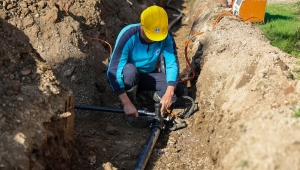 Ferizli Yeni Mahalle’nin 5 kilometrelik içme suyu hattı yenilendi