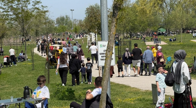 Gölya Tabiat Parkı'nda Hafta Sonu Yoğunluğu: 15 Binden Fazla Ziyaretçi Ağırlandı